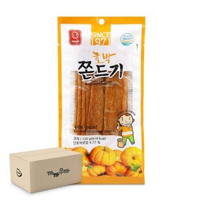 한진 호박 쫀드기, 30개, 120g