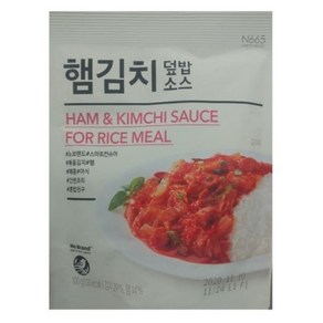 노브랜드 햄김치 덮밥 소스 100g x 4개 총 400g