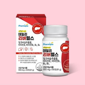 (한셀)데일리 리버헬스 밀크씨슬 추출물 900mg 90정, 1개