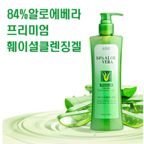 JNC 알로에베라 프리미엄 클렌징 겔, 240ml, 1개