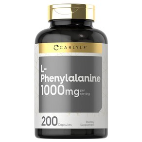 Calyle L Phenylalanine 1000mg  200 Capsules  No 칼라일L 페닐알라닌 1000mg  200 캡슐  비 GMO 및 글루텐 프리 포뮬러 , 200정, 1개