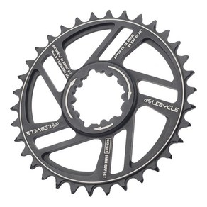 자전거 체인링 CNC 합금 스프로킷 3mm 산악자전거 크랭크 32/34/36/38/40/42T, 검은색, 34T, 1개