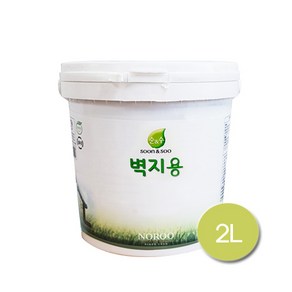 노루페인트 순앤수 곰팡이방지 벽지용페인트 2L 계란광