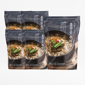 [추천] 고함량 미꾸라지 국내산 100% 보양식 남원 흥부골 추어탕 맛집, 5개, 500g
