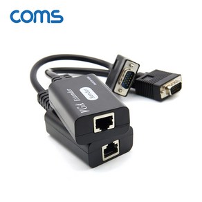 컴스 VGA 리피터 RJ45 up to 60m, BT696, 1개