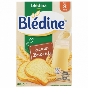 BLÉDINA 블레디나 블레딘 브리오슈 맛 시리얼 400g (8개월~), 1개