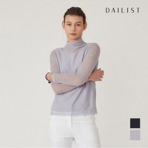 [올리비아로렌(공식)] [데일리스트] 반넥 셔링 티셔츠_MDBALYM3231