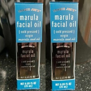 트레이더조 마룰라오일 페이셜 냉압착 버진 25ml 1+1 2개 Tade Joe's Maula Facial Oil 2ct, 25g