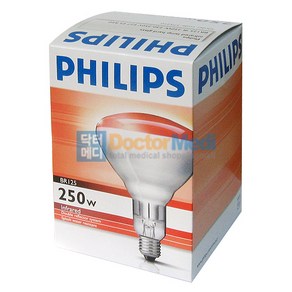 [PHILIPS] 필립스 적외선 조사기 전구 250W - 적외선램프, 1개