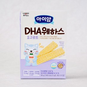 [메가마트]일동후디스 아이얌 DHA웨하스 36g, 1개