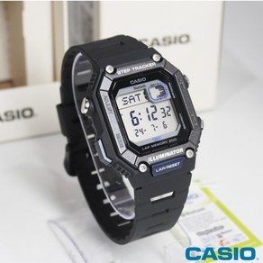 [정품]국내발송 CASIO WS-B1000-1A 스텝트래커 랩메모리 디지털 전자시계 블루투스 전자시계 스포츠시계