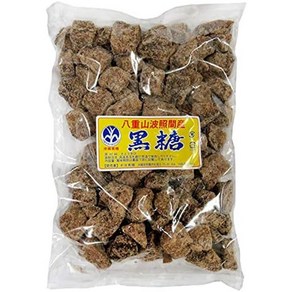 하테루마산 흑설탕 1kg 일본 오키나와 사탕수수 고체 흑당, 1개