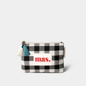 아트박스/마스마룰즈 Basic pouch _ 체크블랙 [Check Black]