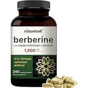 NatueBell 베르베린 bebeine 240정 1개, 1팩