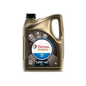 Total RUBIA TIR 7400K 10W-40 4L 디젤엔진오일, 1개