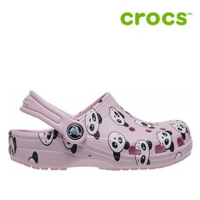 크록스 아동 샌들 G48- 206999-6GD Kids Classic Panda Pint Clog Balleina Pink