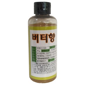 이든타운 버터후레바 버터향 80g 향료 과일향 액상향료 플레버, 1개