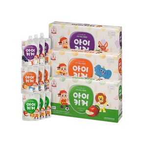 정관장 아이키커 100ml (오렌지10팩+포도10팩+사과10팩)