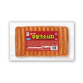 사조오양 뉴후랑크소시지 1kg / 냉동제품 핫도그용 소세지