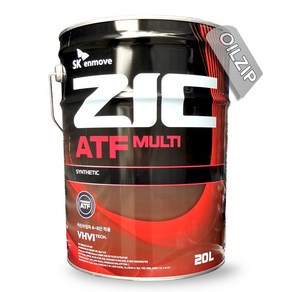 ZIC ATF MULTI 20L 자동미션오일 미션오일