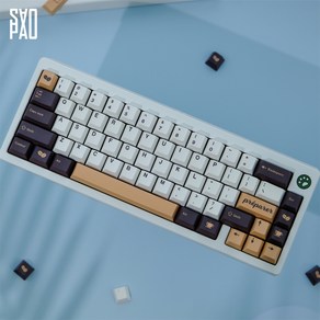 GMK 카페 키캡 PBT 체리 5면 염료승화 (129키)