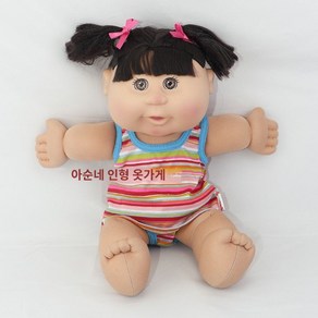 40cm 양배추인형 내복 신발 인형옷 투피스 원피스 슈즈 세트 캐주얼