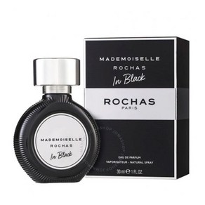 향수 Rochas 여성용 마드모아젤 인 블랙 EDP 스프레이 30ml 향수, 1개