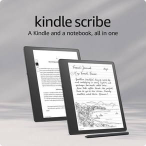 Amazon Kindle Scribe64GB 10.2인치 300ppi 용지 화이트 디스플레이를 갖춘 최초의 디지털 노트북 프리미엄 펜 포함