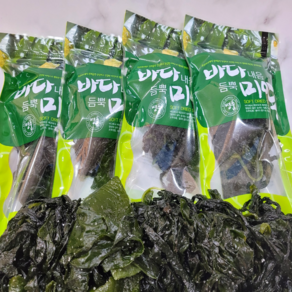 완도 염장 미역 1kg 5kg 10kg, 염장미역 1kg (250g 4봉), 4개