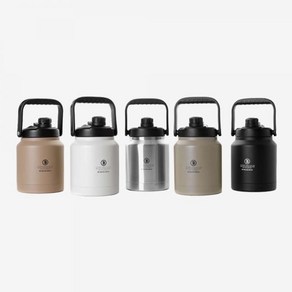 브루클린웍스 BW_워터저그 2.5L 스테인리스 휴대용, Khaki, 1개