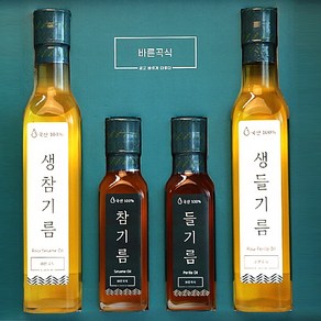 설명절 선물세트 국산 참기름 들기름 [바른곡식], 바른곡식3호