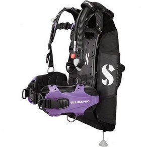 스쿠버프로 부력조절기 Scubapo Hydos Po 남성용 BCD(균형 팽창기 포함) 103749, Puple, X-Lage/2X-Lage