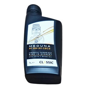 MEDUNA 메두나 PT5W30 합성 엔진오일 5W30 ACEA C2C3 가솔린 디젤용, 1개, 메두나 5W30 1L, 1L