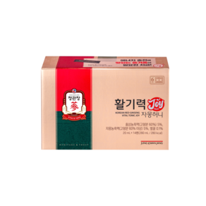 [정관장] 활기력JOY 자몽허니 20mlx14병 1박스, 14개, 20ml