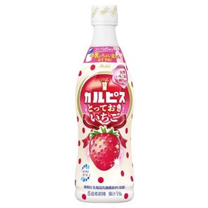 아사히 칼피스 원액 칼로리 딸기, 1개, 470ml