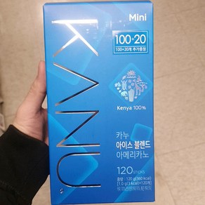 카누 카누 아이스블렌드 아메리카노 미니 1g x 100입 + 20입, 1개, 120개입