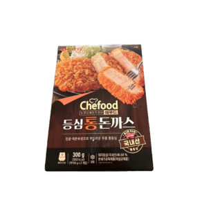 Chefood 등심통돈까스 300g, 2개