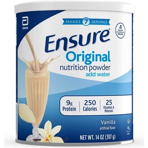 Ensue 인슈어 오리지날 식사대용단백질쉐이크파우더400g 무료미국직송, 1개, 400g