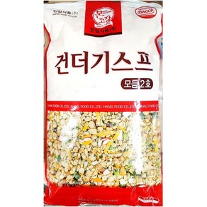 [무료배송]건더기스프(한일 500g)/대량/다량/우동고명/자연한알/폰타나스프/청수 우동다시, 6개, 500g