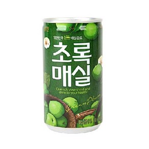 웅진 초록매실 음료선물세트, 180ml, 60개