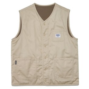 아웃도어 프로덕트 리버서블 코튼 나일론 베스트 REVERSIBLE COTTONNYLON VEST WO136QAVTZ02