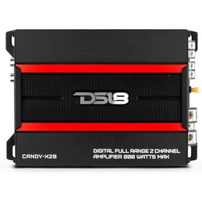 카앰프 차량용앰프 자동차앰프 소리증폭기 DS18 CANDYX5B Amplifie in Black Class D 5 Channel 2000 Watts Max Digital 12, 800 Watts, 1개