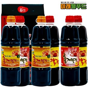 [미래웰푸드] 홍일점 선물세트 홍게 간장 소스 모음 900mlX2개 맛간장 만능요리, 2개, 900ml