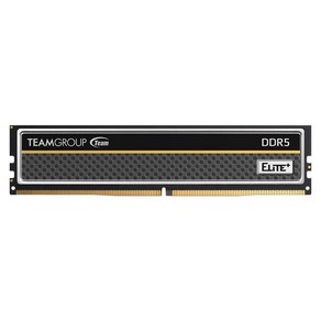 TeamGoup DDR5-4800 CL40 ELITE PLUS BLACK 서린 (32GB), 1개