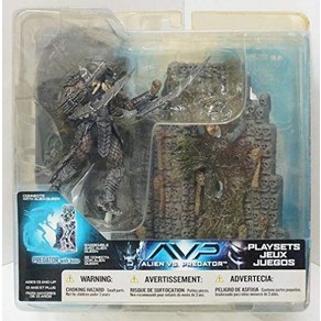 McFalane Toys AVP Alien VS. Pedato Movie Seies 2 Action Figue Sca Pedato with Victim, 1개