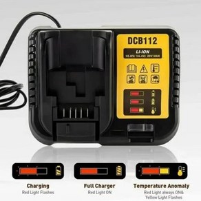 디월트 충전식 리튬 이온 배터리 DCB120 DCB123 DCB122 DCB127 DCB124 DCB121 교체용 최대 3.0Ah 10.8V 12V, 1 Piece Chage, 3) 1 Piece Chage, 1개입, 1개