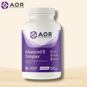 AOR 어드밴스드 비타민B 90캡슐 B COMPLEX