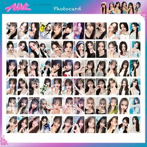 아이브 미니2집 ALIVE 포토카드 앨범 hmv pop 특전 굿즈 포카 중복없음 72장 세트, 72pcs