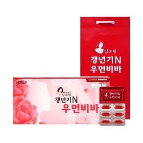 김소형 - 갱년기N 우먼비바 1 000mg x 120캡슐, 1개