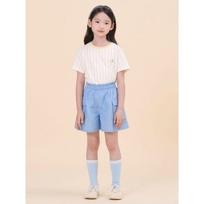 [브랜드정품]빈폴키즈 [BEANPOLE KIDS] 여아 세로 스트라이프 상하 세트 레몬 (BI4442G03F)등원복 등교복